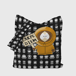 Сумка-шопер Carpe diem, цвет: 3D-принт