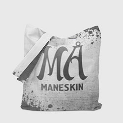 Сумка-шопер Maneskin - white gradient, цвет: 3D-принт