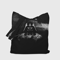 Сумка-шопер Звёздные войны звезда смерти вейдера, цвет: 3D-принт