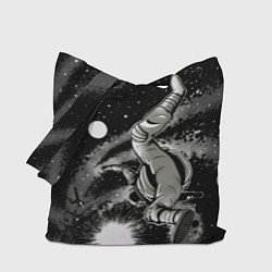 Сумка-шопер Полет к звезде, цвет: 3D-принт
