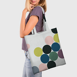 Сумка-шопер Кластер чил - абстракция, цвет: 3D-принт — фото 2