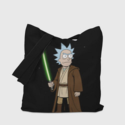 Сумка-шопер Рик - светлая сторона силы, цвет: 3D-принт