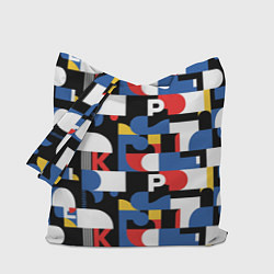 Сумка-шоппер Геометрия букв