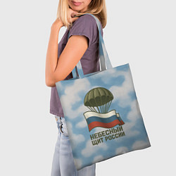 Сумка-шопер Небесный щит России ВДВ, цвет: 3D-принт — фото 2