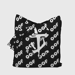 Сумка-шопер Doom off black, цвет: 3D-принт