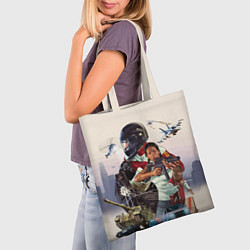 Сумка-шопер GTA Online, цвет: 3D-принт — фото 2