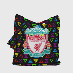 Сумка-шоппер Liverpool pattern neon
