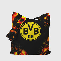 Сумка-шоппер Borussia огненные краски