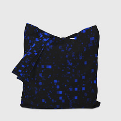 Сумка-шопер Color blue khaki, цвет: 3D-принт