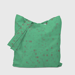 Сумка-шопер Color green brown, цвет: 3D-принт