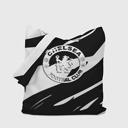 Сумка-шопер Челси геометрия полсоы, цвет: 3D-принт