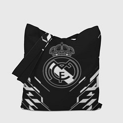 Сумка-шоппер Real Madrid полосы геомтерия