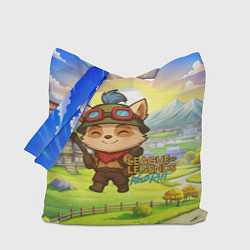 Сумка-шопер League of legends Тимо, цвет: 3D-принт