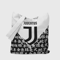 Сумка-шоппер Juventus символы китайские