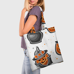 Сумка-шопер Candy halloween, цвет: 3D-принт — фото 2