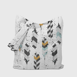 Сумка-шоппер Перья