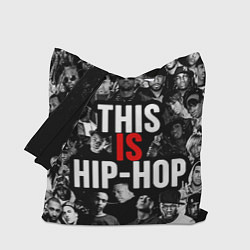 Сумка-шопер This is hip-hop, цвет: 3D-принт