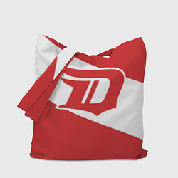 Сумка-шопер Detroit Red Wings D, цвет: 3D-принт