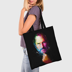 Сумка-шопер Стив Джобс, цвет: 3D-принт — фото 2