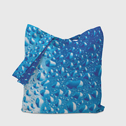 Сумка-шопер Капли воды, цвет: 3D-принт