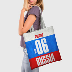 Сумка-шопер Russia: from 06, цвет: 3D-принт — фото 2
