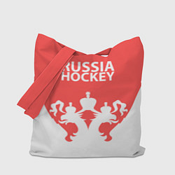 Сумка-шопер Russia Hockey, цвет: 3D-принт