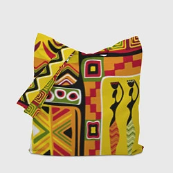 Сумка-шопер Африка, цвет: 3D-принт