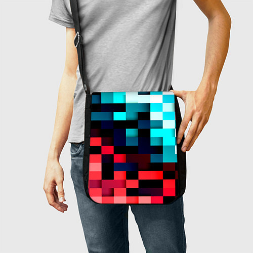 Сумка на плечо Pixel Color / 3D-принт – фото 2