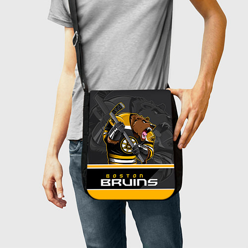 Сумка на плечо Boston Bruins / 3D-принт – фото 2