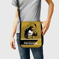 Сумка на плечо Pittsburgh Penguins цвета 3D-принт — фото 2