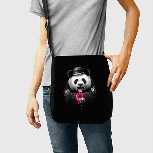 Сумка на плечо Donut Panda / 3D-принт – фото 2