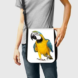Сумка на плечо Попугай ара, цвет: 3D-принт — фото 2