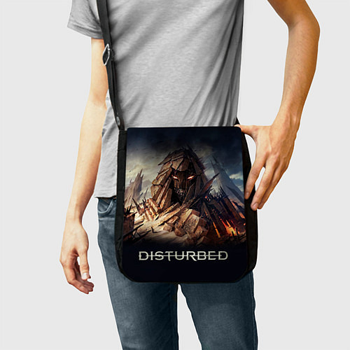 Сумка на плечо Disturbed: Skull Mountain / 3D-принт – фото 2