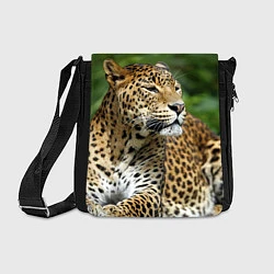 Сумка на плечо Лик леопарда, цвет: 3D-принт