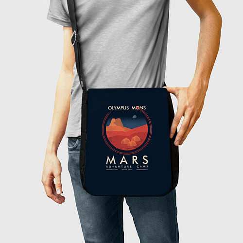 Сумка на плечо Mars Adventure Camp / 3D-принт – фото 2