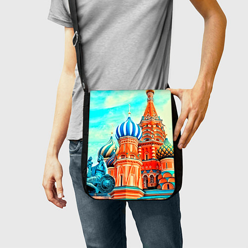 Сумка на плечо Blue Kremlin / 3D-принт – фото 2