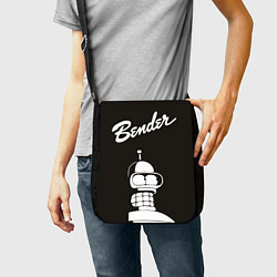 Сумка на плечо Bender Retro, цвет: 3D-принт — фото 2