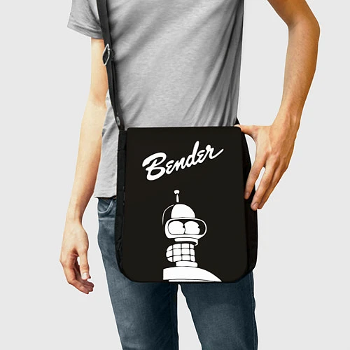 Сумка на плечо Bender Retro / 3D-принт – фото 2