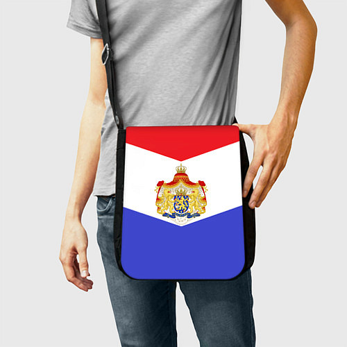 Сумка на плечо Флаг и герб Голландии / 3D-принт – фото 2