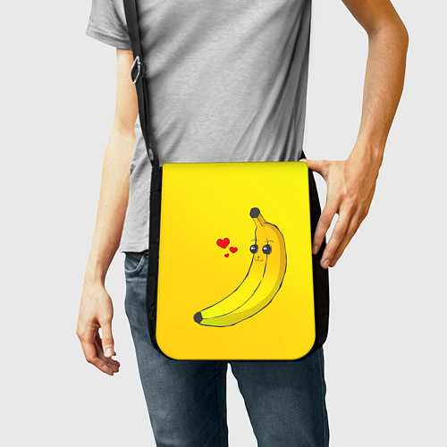 Сумка на плечо Just Banana (Yellow) / 3D-принт – фото 2