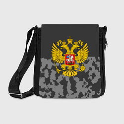 Сумка на плечо Родной камуфляж РФ, цвет: 3D-принт