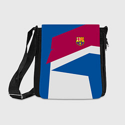 Сумка на плечо FC Barcelona: Sport Geometry, цвет: 3D-принт