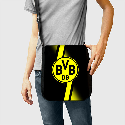 Сумка на плечо FC Borussia Dortmund: Storm / 3D-принт – фото 2