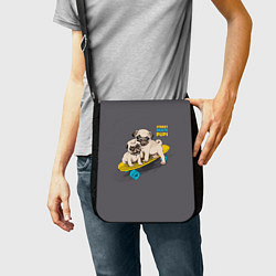 Сумка на плечо Street Skate Pups, цвет: 3D-принт — фото 2