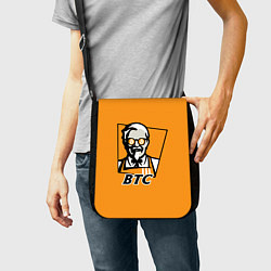 Сумка на плечо BTC vs KFC, цвет: 3D-принт — фото 2