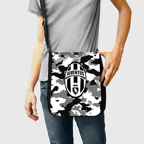 Сумка на плечо FC Juventus: Camouflage / 3D-принт – фото 2