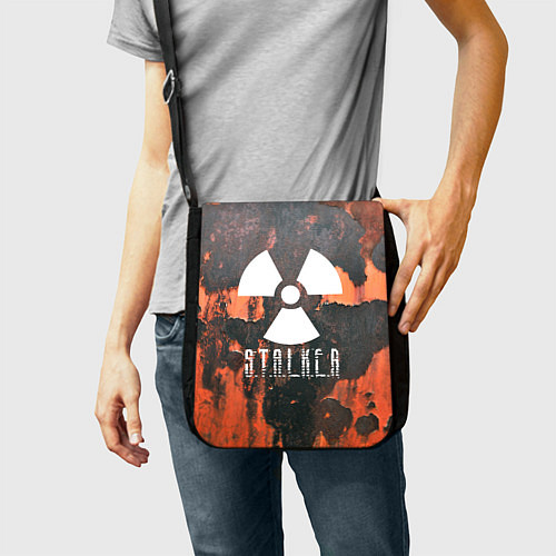Сумка на плечо S.T.A.L.K.E.R: Orange Toxic / 3D-принт – фото 2