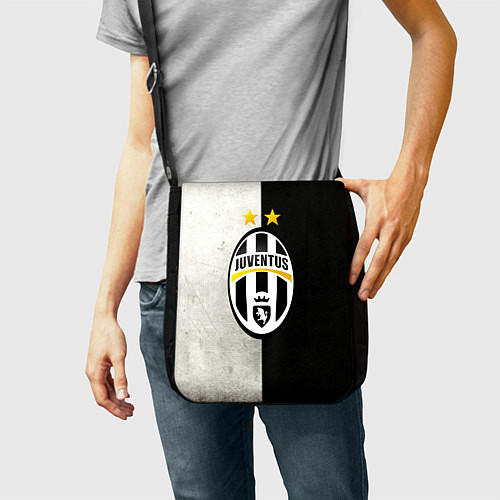 Сумка на плечо FC Juventus W&B / 3D-принт – фото 2