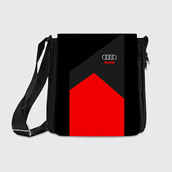 Сумка на плечо Audi: Red Sport, цвет: 3D-принт