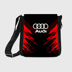 Сумка на плечо Audi: Red Anger, цвет: 3D-принт